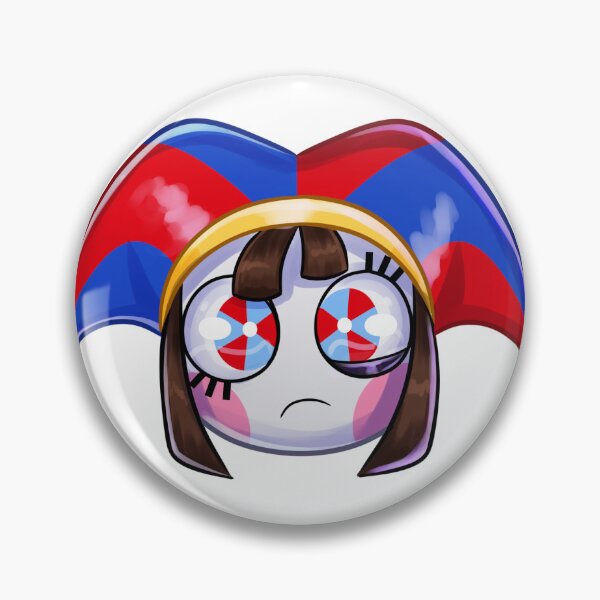 Item preview, The Amazing Digital Circus Pomni Jester Sticker designed and sold by Edu4rt.