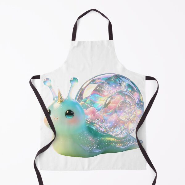 Item preview, Emerald Snail - Magical Unicorn Rainbow Crystal Dream designed and sold by ABYSSLAB.