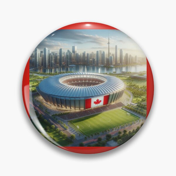 Item preview, Toronto FIFA Stadium Above Skyline In Stunning 3D Cut   designed and sold by PaintMeWorld.