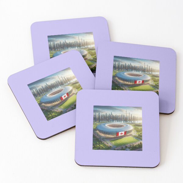 Item preview, Toronto FIFA Stadium Above Skyline In Stunning 3D Cut   designed and sold by PaintMeWorld.
