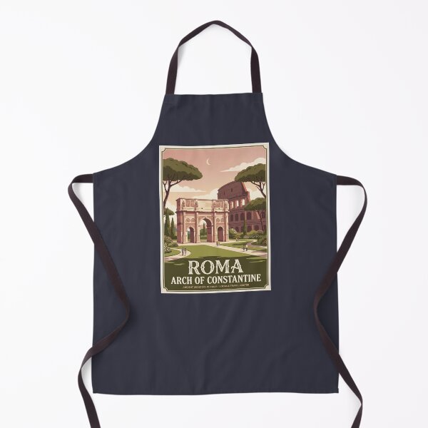Item preview, Rome Italy Vintage Travel Poster Arch Of Constantine designed and sold by RetroRewind Studio.