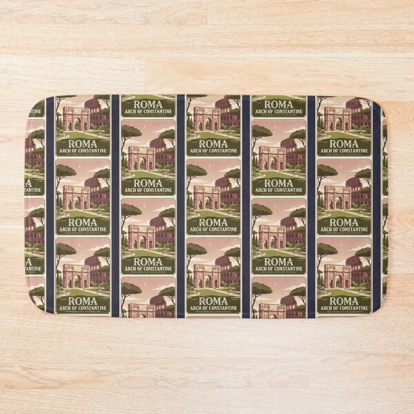 Item preview, Rome Italy Vintage Travel Poster Arch Of Constantine designed and sold by RetroRewind Studio.