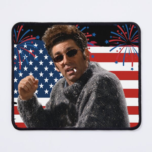 Item preview, Kramer Here's To Feeling Good All The Time | Seinfeld 4th of July Vintage designed and sold by DoubleLoadCJ.