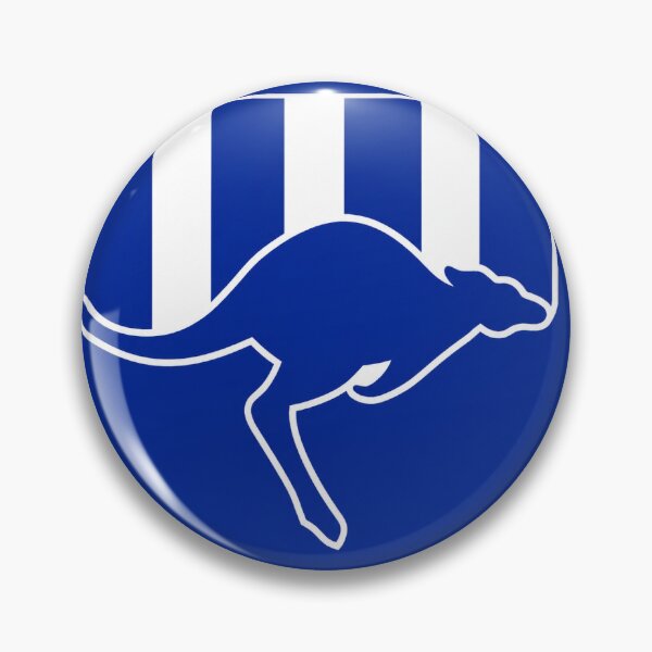 Item preview, North Melbourne Kangaroos Retro VFL/AFL Logo designed and sold by Luke Foran Sports Art.