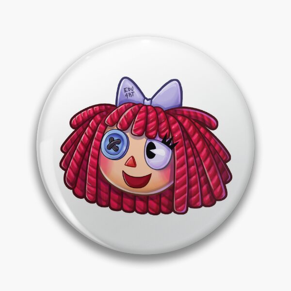 Item preview, The Amazing Digital Circus Ragatha Doll Sticker designed and sold by Edu4rt.