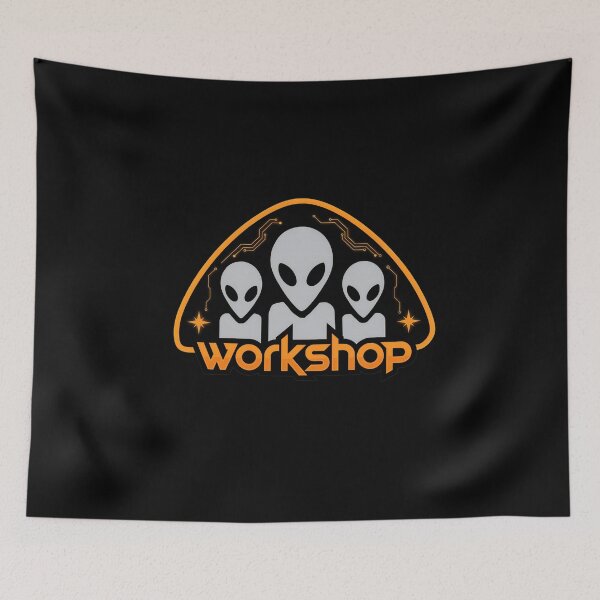 Item preview, Three Aliens Workshop Graphic  designed and sold by Random-Toon.