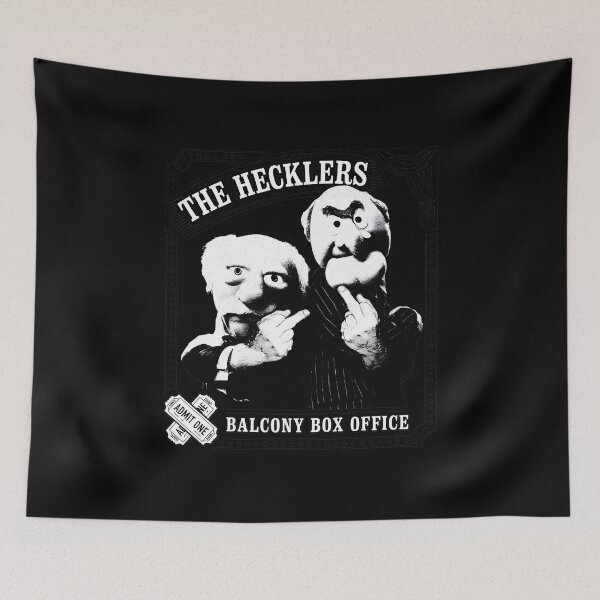 Item preview, Salty Hecklers Puppet Duo Grunge Art designed and sold by Random-Toon.