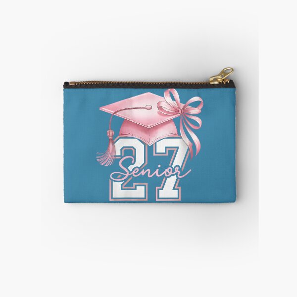 Item preview, Women's Pink Senior 2027 Coquette Bow Class of 27 Girl Seniors V-Neck designed and sold by melodycook.
