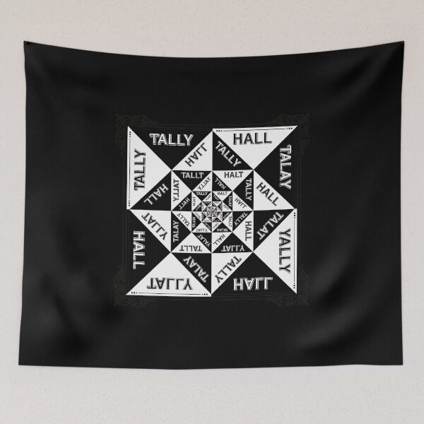 Item preview, Geometric Spiral Optical Illusion Typographic  designed and sold by Random-Toon.