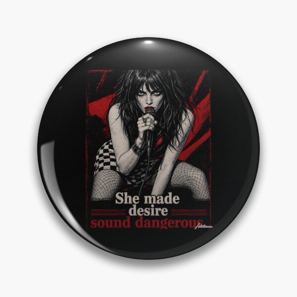 Item preview, Chrissy Amphlett Dangerous Desire Rock Portrait designed and sold by Artisticanvas.