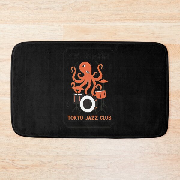 Item preview, Octopus Drummer Music Club Graphic  designed and sold by Random-Toon.