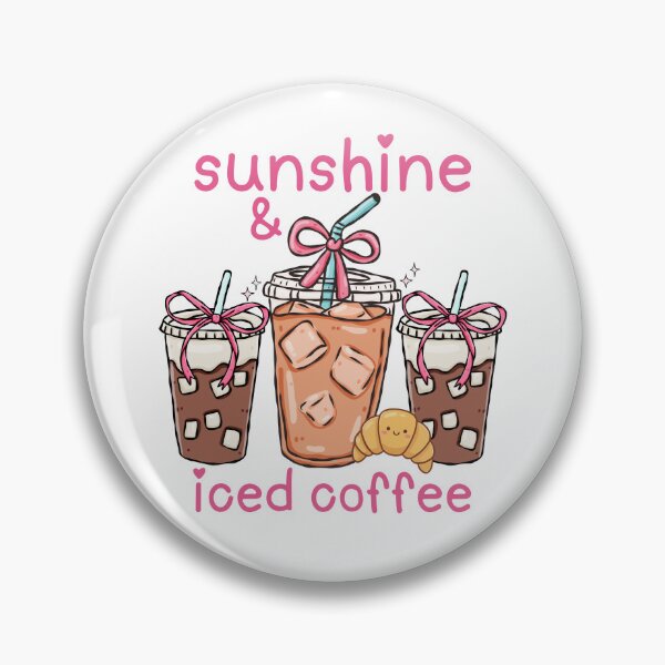 Item preview, Sunshine & Iced Coffee designed and sold by thebest-2studio.