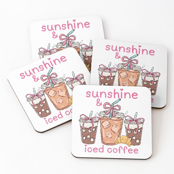 Item preview, Sunshine & Iced Coffee designed and sold by thebest-2studio.