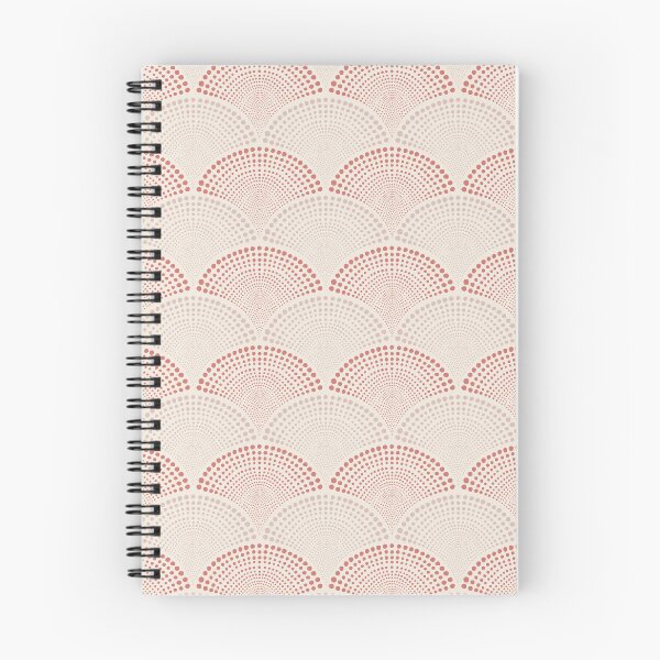 Item preview, Hand painted beachy boho textured ombre coastal sunset terracotta pattern designed and sold by Retro Street Studios.