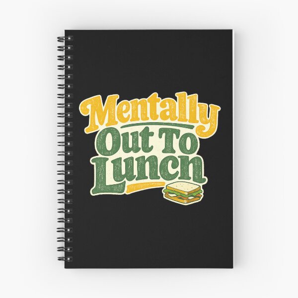 Item preview, Mentally Out To Lunch Shirt, Burnout Humor Tee, Productivity Meme Graphic T-Shirt, Digital Detox Apparel designed and sold by PhylonBoxx.