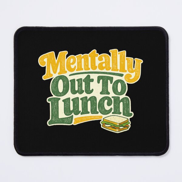Item preview, Mentally Out To Lunch Shirt, Burnout Humor Tee, Productivity Meme Graphic T-Shirt, Digital Detox Apparel designed and sold by PhylonBoxx.