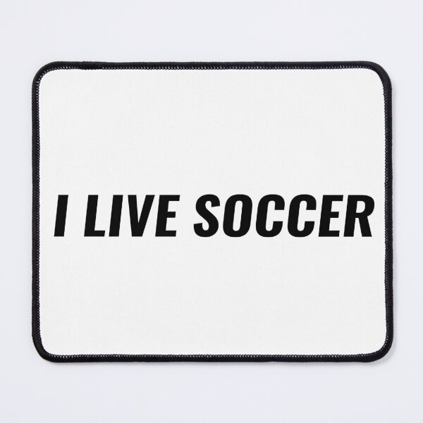 Item preview, I Live Soccer T-Shirt – World Cup Football Addict Tee | Uncle Jichuan designed and sold by Uncle-Jichuan.