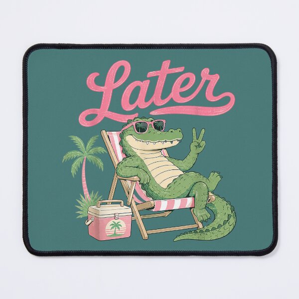 Item preview, Teacher Summer Alligator See You Later Last Day of School designed and sold by meilcannb.