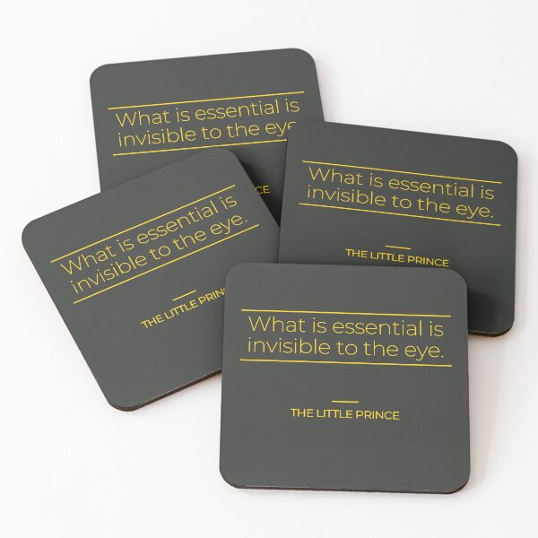 Item preview, The Little Prince Famous Quotes designed and sold by TonsPOD.