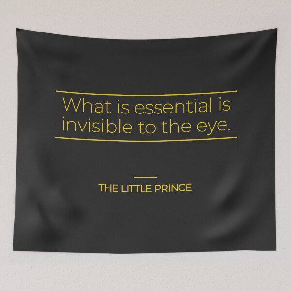 Item preview, The Little Prince Famous Quotes designed and sold by TonsPOD.