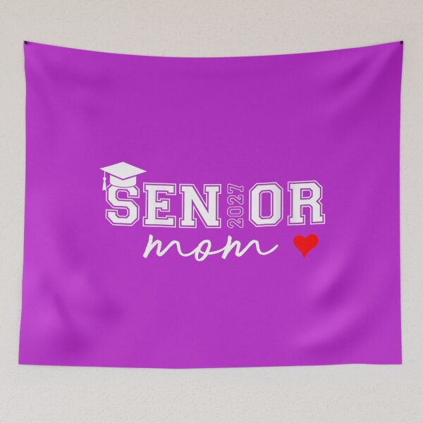 Item preview, Women's Proud Mom Senior 2027 Cute Heart Class of 2027 Graduate V-Neck designed and sold by melodycook.