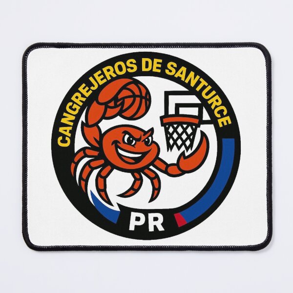 Item preview, CANGREJEROS DE SANTURCE - Puerto Rico Basketball Fan Art Logo designed and sold by Urban-InkStudio.