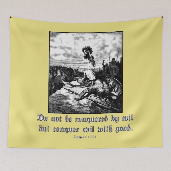 Item preview, David and Goliat Christian designed and sold by PastelWingg.