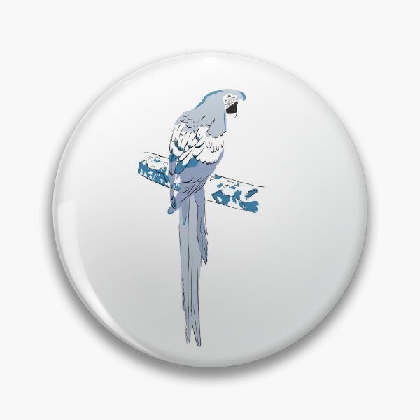 Item preview, Minimalist Macaw Illustration designed and sold by Ana Carvajal.