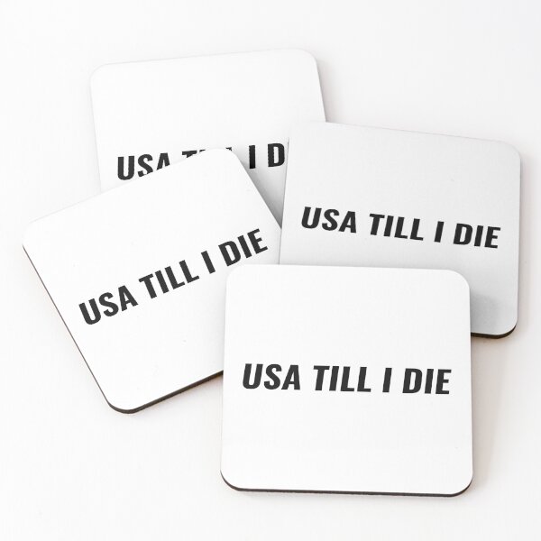 Item preview, USA Till I Die T-Shirt – American Soccer Fan Tee | Uncle Jichuan designed and sold by Uncle-Jichuan.