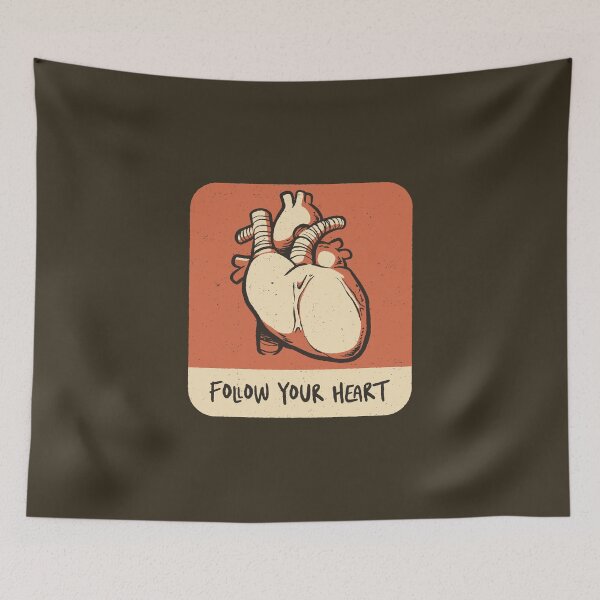 Item preview, Follow Your Heart designed and sold by Tobe Fonseca®.