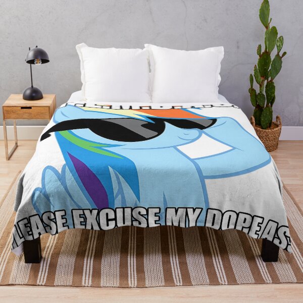 Item preview, PEMDAS Please Excuse My Dope Ass Swag Rainbow Dash Meme designed and sold by Randommeams.