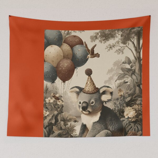 Item preview, Koala Cottagecore Birthday Graphic Boys Girls Teen Pullover Hoodie designed and sold by MacosLucia.