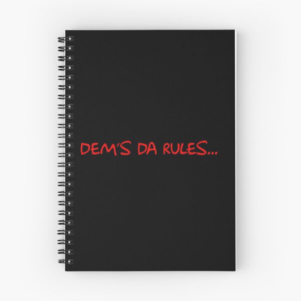 Item preview, Dem's da rules designed and sold by PastelWingg.