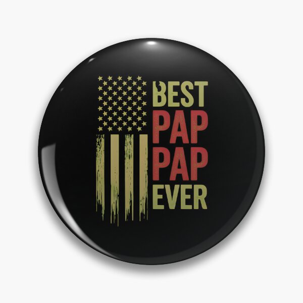 Item preview, Best Pap Pap Ever American Flag T-Shirt designed and sold by GiaoCalonas.