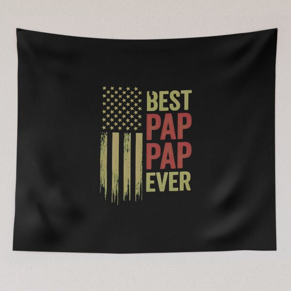 Item preview, Best Pap Pap Ever American Flag T-Shirt designed and sold by GiaoCalonas.