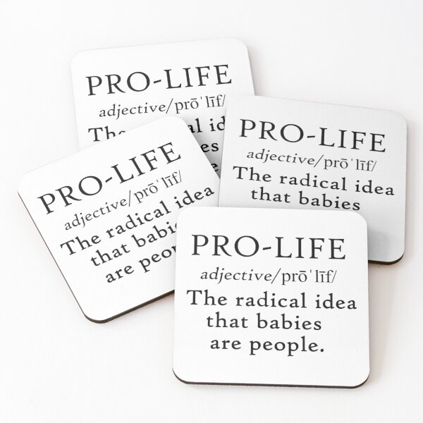 Item preview, Anti Abortion Pro Life Definition designed and sold by goombi-creative.