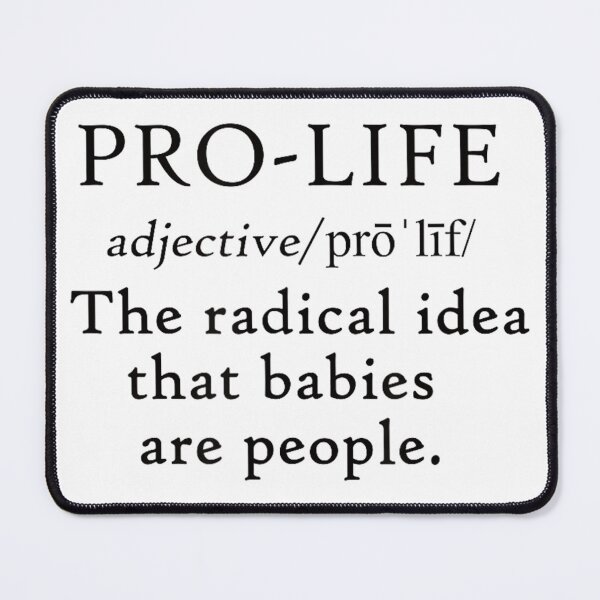 Item preview, Anti Abortion Pro Life Definition designed and sold by goombi-creative.