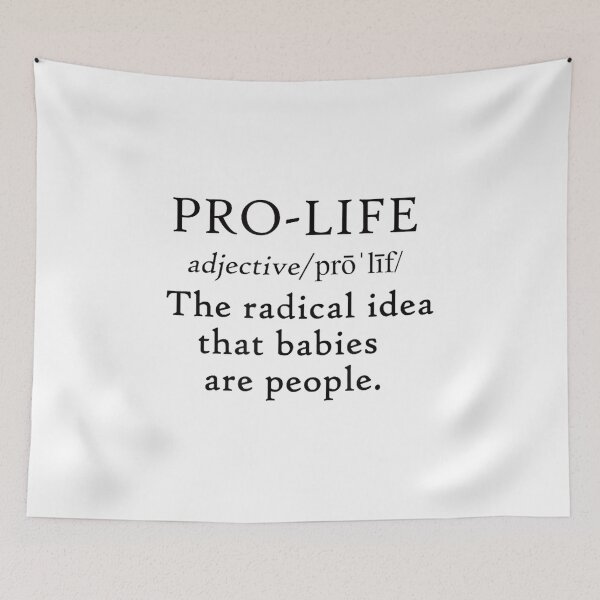 Item preview, Anti Abortion Pro Life Definition designed and sold by goombi-creative.