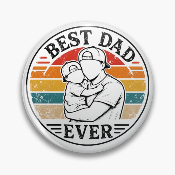 Item preview, Best Dad Ever Shirt | Father and Child Vintage Father's Day Gift designed and sold by LumeLush.