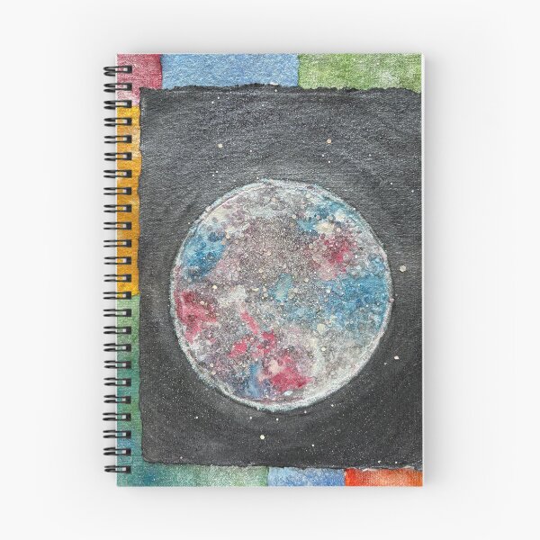 Item preview, Technicolor Moon  designed and sold by Painted Magic Studio.