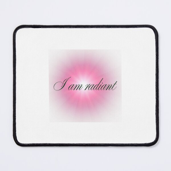 Item preview, I Am Radiant Affirmation Sticker designed and sold by SoftStudioDesigns.