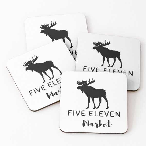 Aperçu de l'œuvre Logo de l'élan du marché Five Eleven créée et vendue par 5ElevenMarket.