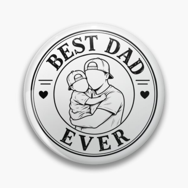 Item preview, Best Dad Ever Shirt | Father and Child Vintage Father's Day Gift designed and sold by LumeLush.