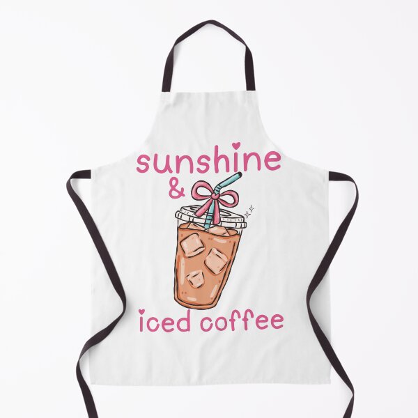 Item preview, Sunshine & Iced Coffee Cute Coffee Lover designed and sold by thebest-2studio.
