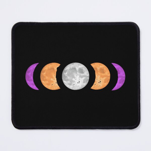Item preview, Lesbian Pride Flag Moon Phases designed and sold by TackyTime.