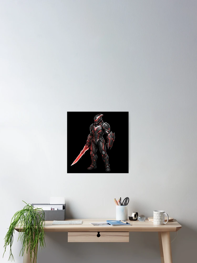 Thumbnail 2 of 3, Poster, Shadow Samurai designed and sold by Stickersdevelop.