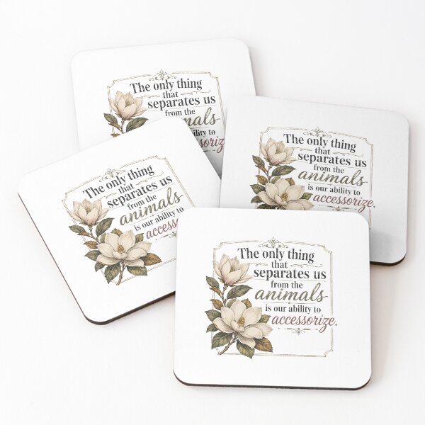Item preview, The only thing separating us from the animals designed and sold by samalibu.