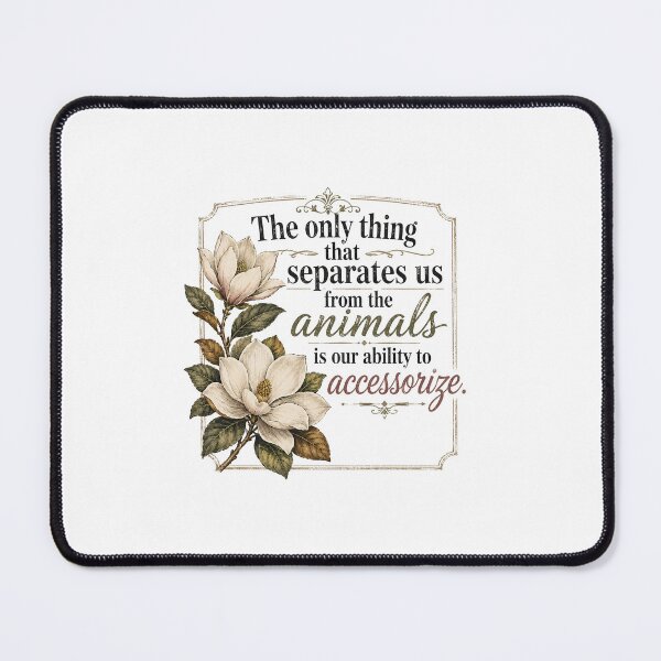 Item preview, The only thing separating us from the animals designed and sold by samalibu.