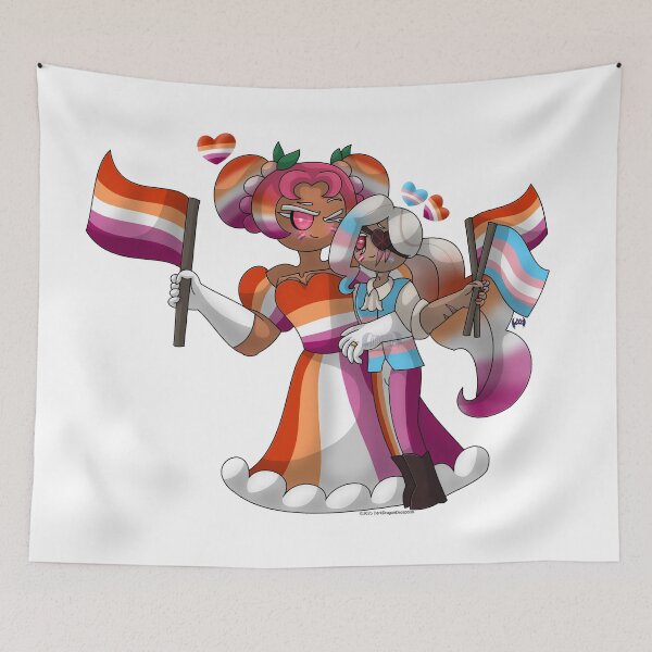 Item preview, CookieRun Pride Month Day 9: HollyTatin designed and sold by DarkDragonDeception - Claudia.