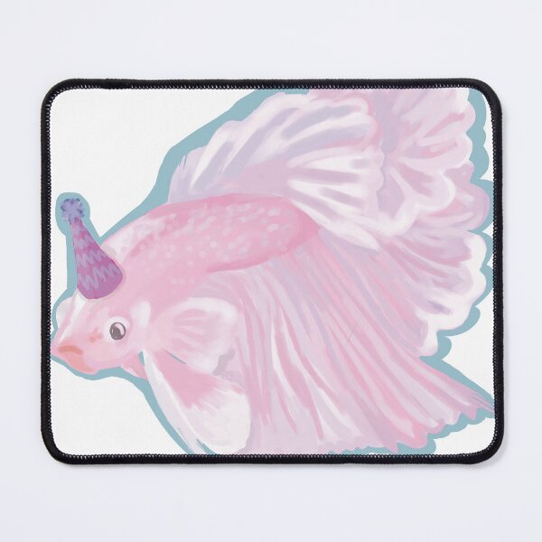 Item preview, Pink party betta fish designed and sold by Cellestaa.